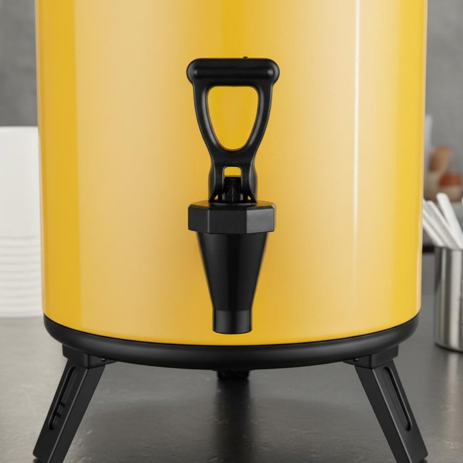 Cold Drink Dispenser - Milk Tea Insulated Container Portable Handle
