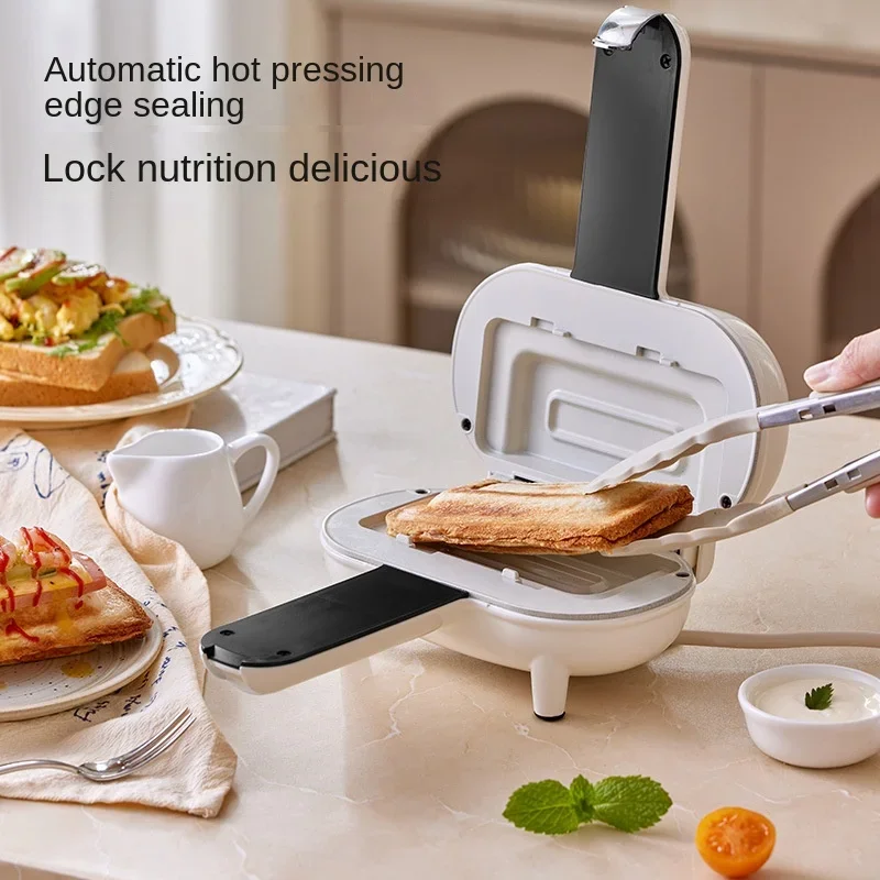 Sandwich Press Panini - 1PC Home Appliance Breakfast Machine Small