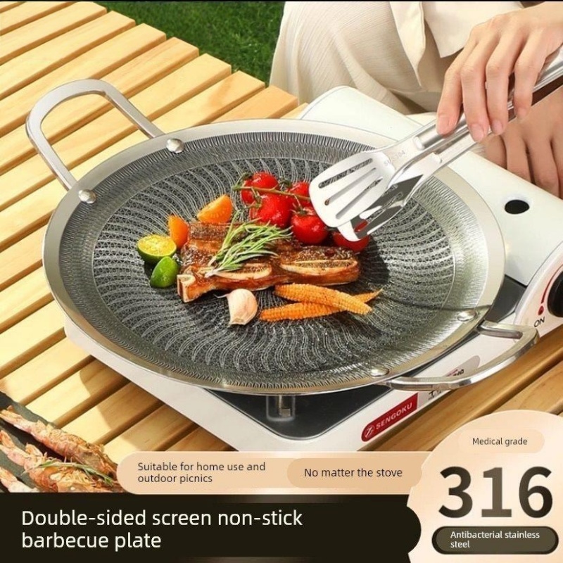 Commercial Kitchen Appliances - 316 Stainless Steel Multifunctional Cooking BBQ
