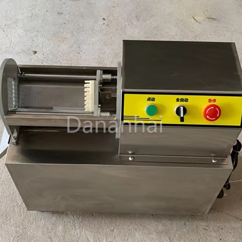 Commercial Kitchen Appliances - Electric Potato Cutting Machine Small Desktop
