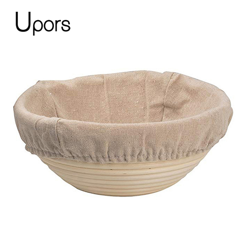Crepe Maker Griddle - UPORS Rattan Bread Proofing Basket Natural