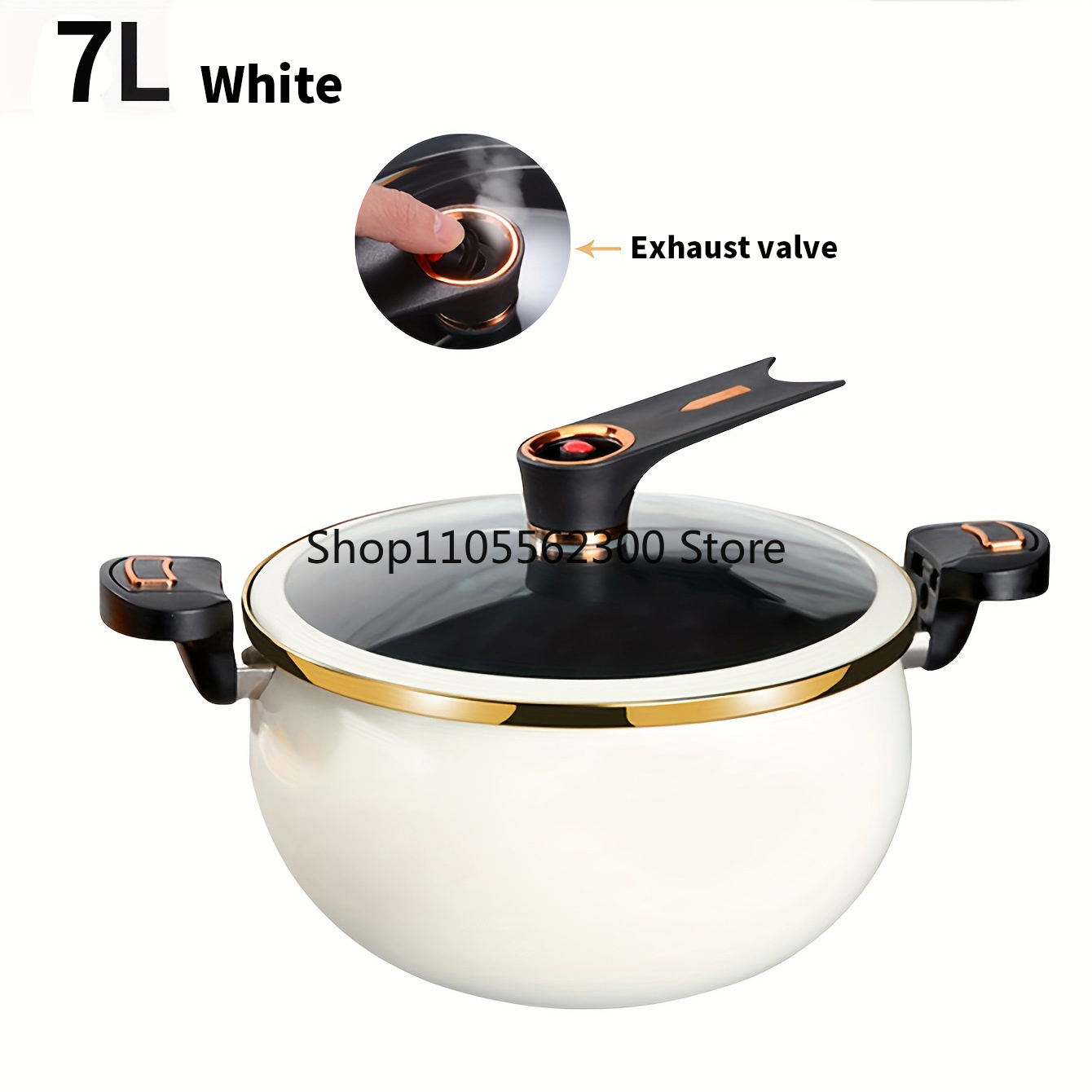 Soup Kettle Warmer - 7L Large Capacity, 26cm, Suitable for