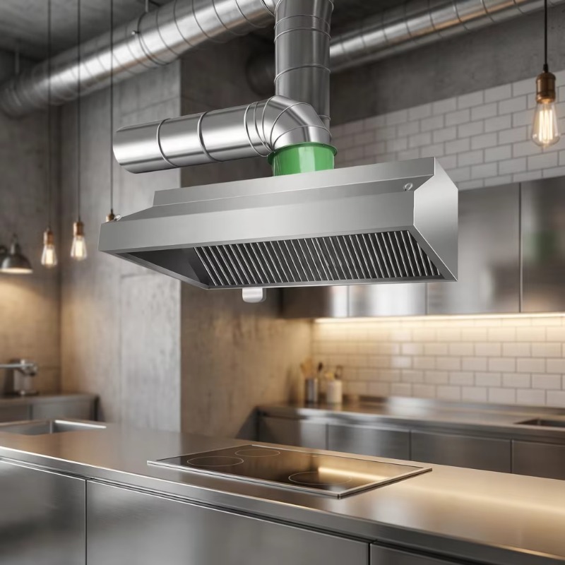 Commercial Kitchen - Commercial Customizable Kitchen Wall-mounted Stainless Steel