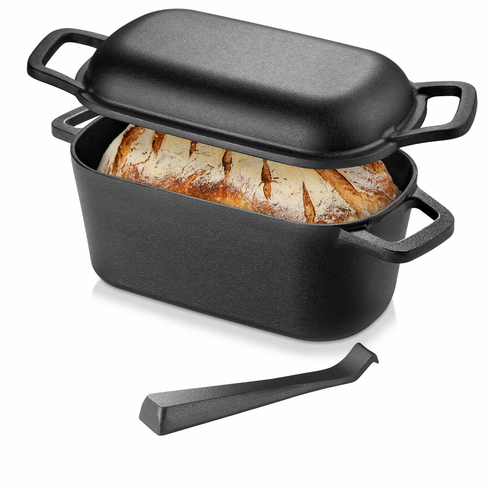 Crepe Maker Griddle - Dutch Oven For Bread Baking Sourdough