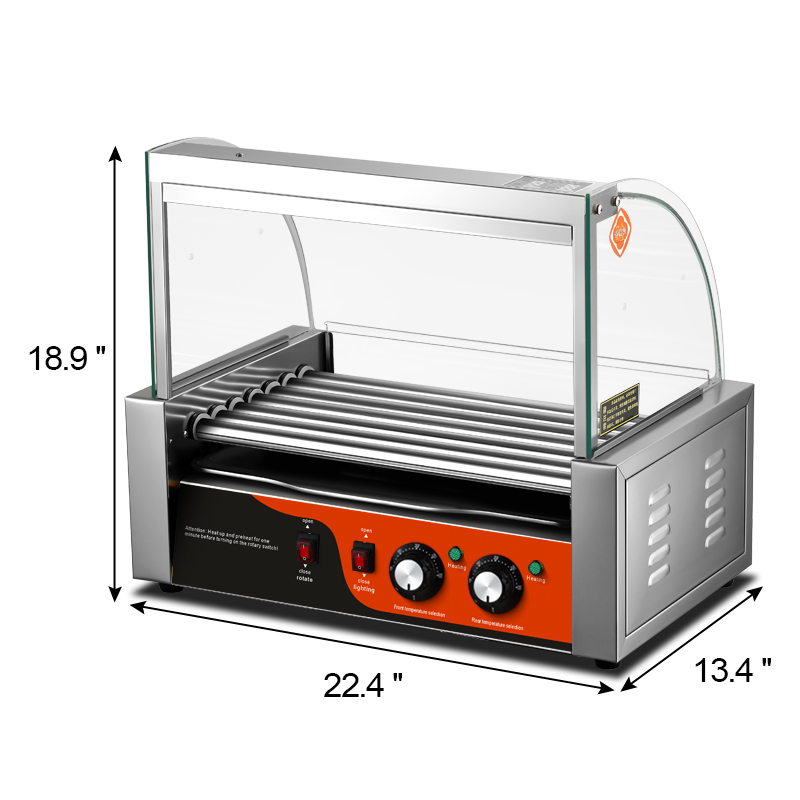 Commercial Kitchen - Commercial Electric Stainless Steel Hot Dog