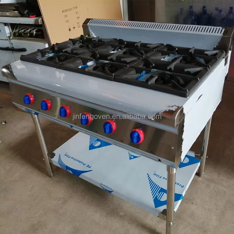 Commercial Kitchen - Commercial Kitchen Equipment Professional 6 burner