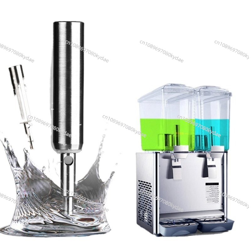 Cold Drink Dispenser - Two-cylinder juice machine Drink container 9L