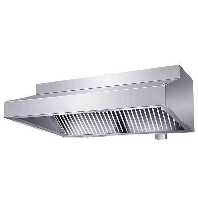 Commercial Kitchen Exhaust Cleaning - Kitchen Cooker Slim Line Exhaust Island