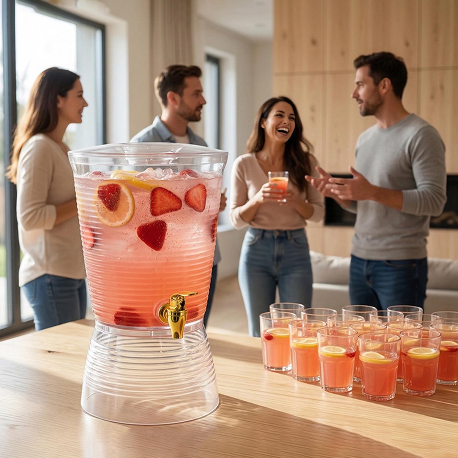 Cold Drink Dispenser - Drink Dispensers For Parties 6L Cold