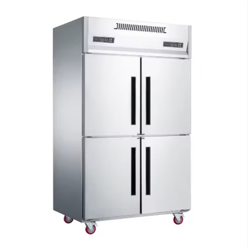 Commercial Kitchen - Commercial Stainless Steel Upright Freezer Double
