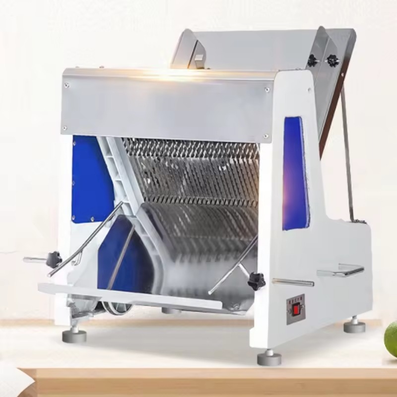 Commercial Bread Slicer - Commercial Bakery Bread Slicer Adjustable Loaf
