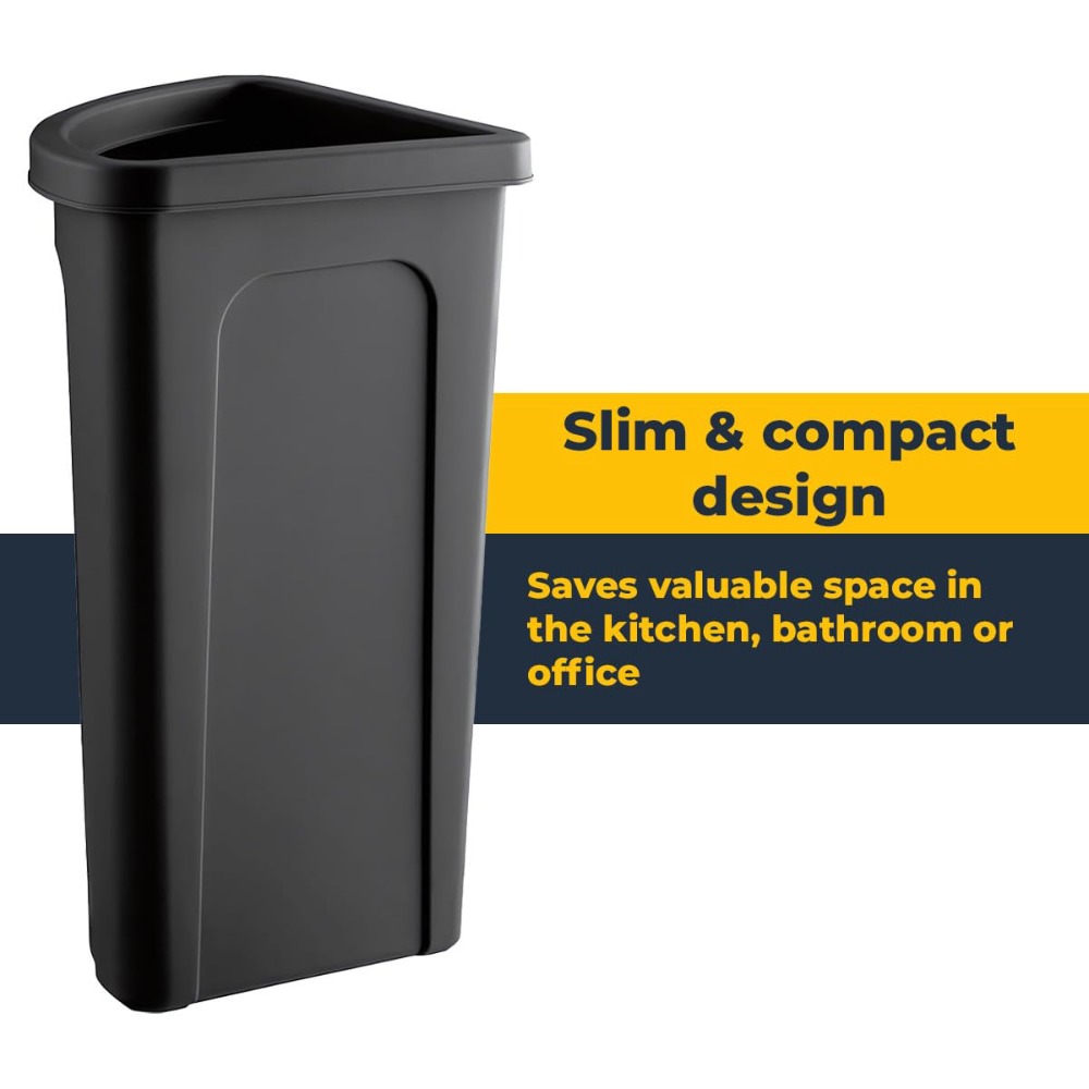 Large 21 Gallon Corner Kitchen - Commercial Kitchen Garbage Can 评论和价格