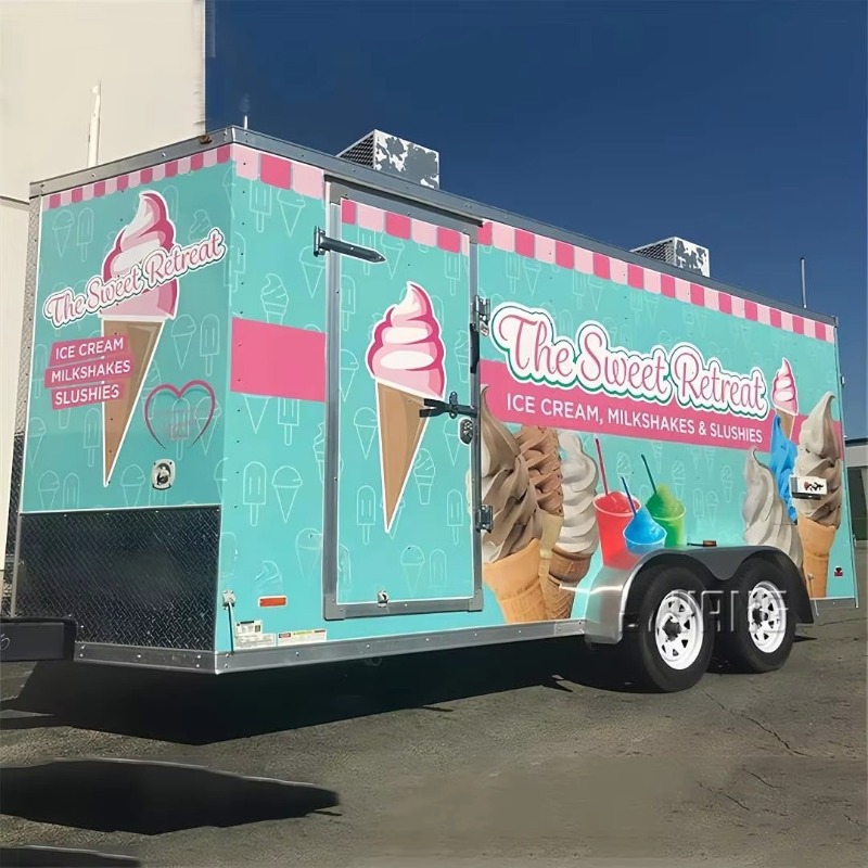 USA Approved Custom Food Trail - Commercial Kitchen Trailer 评论和价格