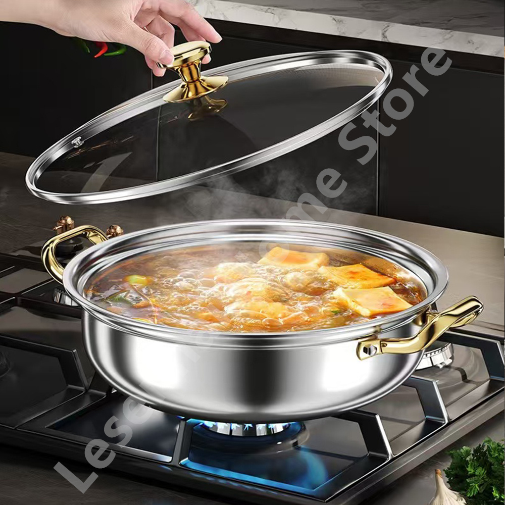 30cm Stainless Steel Soup Pot  - Soup Kettle Warmer 评论和价格