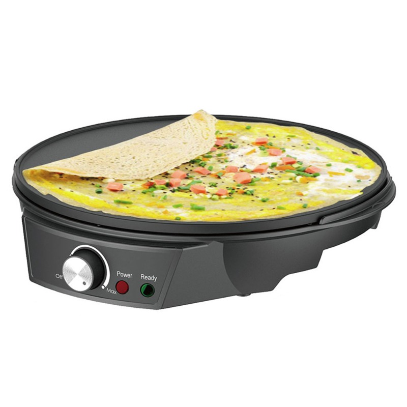 110V Electric Crepe Pan Pancak - Crepe Maker Griddle 评论和价格