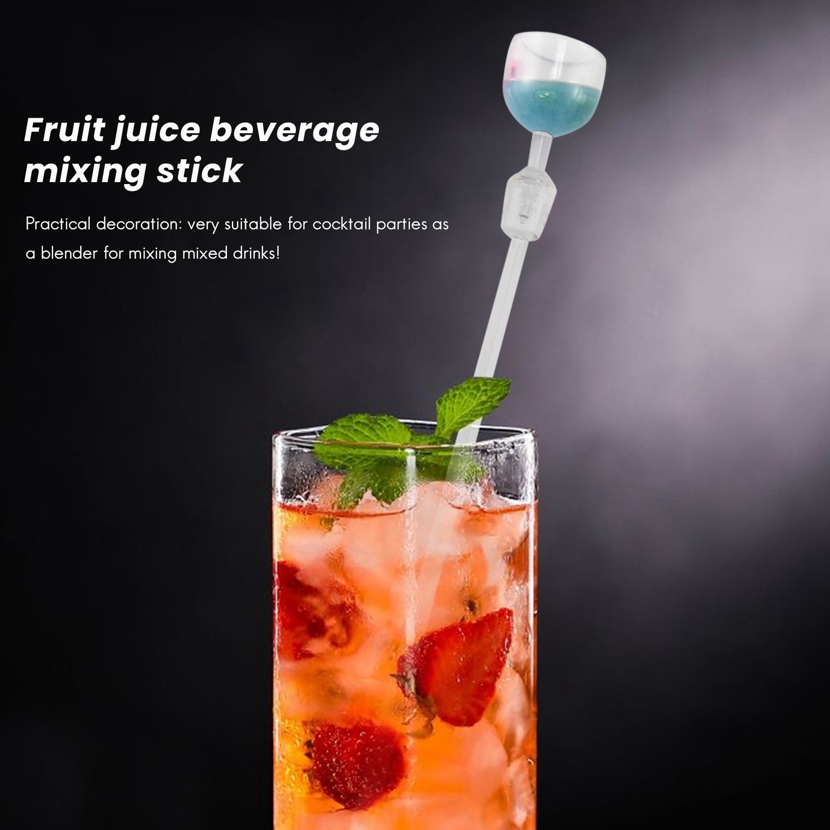 10Pcs Cocktail Stirrer Drink M - Bar Blender Mixing 评论和价格