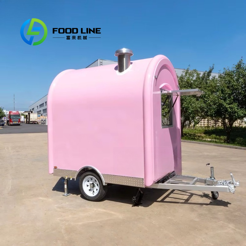 Customized Vintage Pink Mini F - Commercial Kitchen Trailer 评论和价格