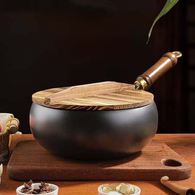 Stovetop-Safe Non-Coating Cast - Soup Kettle Warmer 评论和价格