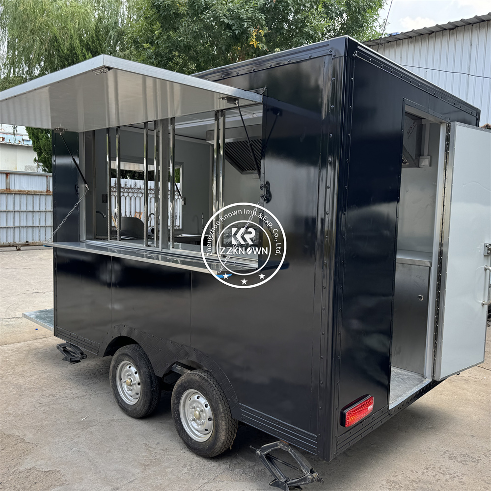 Factory Built Fast Food Truck  - Commercial Kitchen Trailer 评论和价格
