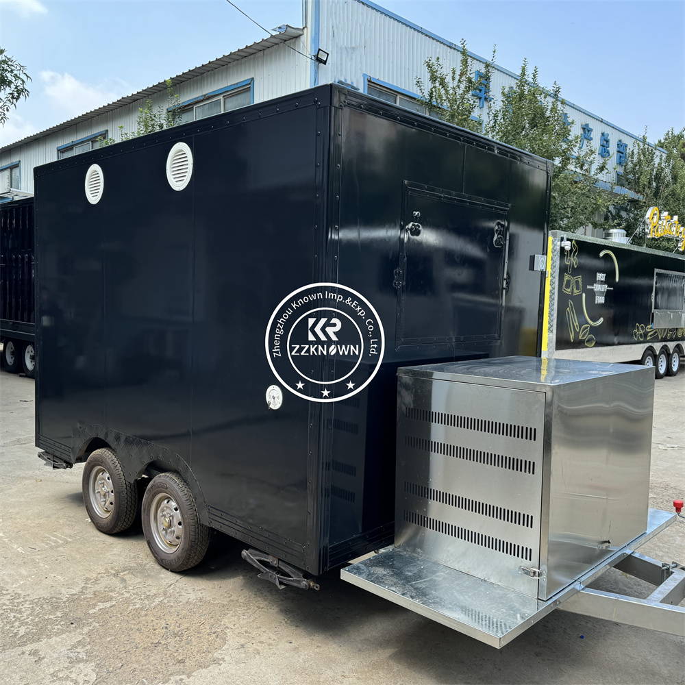 Factory Built Fast Food Truck  - Commercial Kitchen Trailer 评论和价格