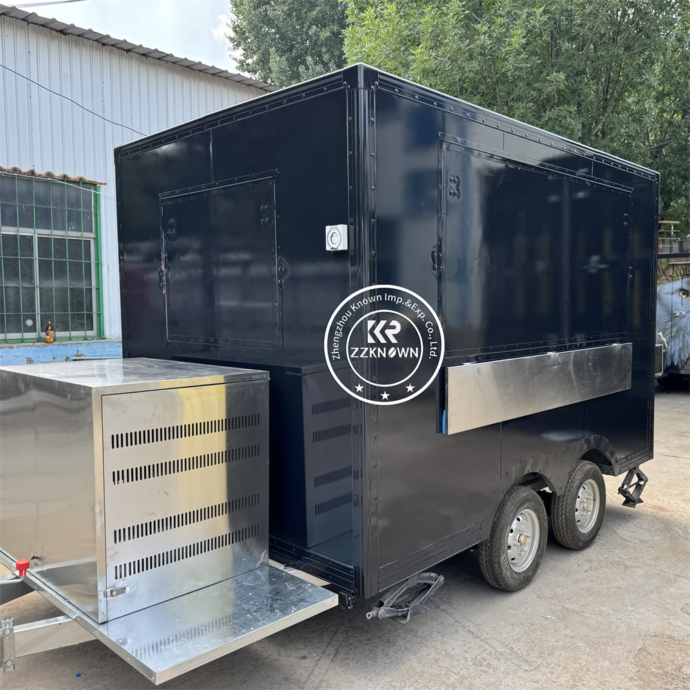 Factory Built Fast Food Truck  - Commercial Kitchen Trailer 评论和价格