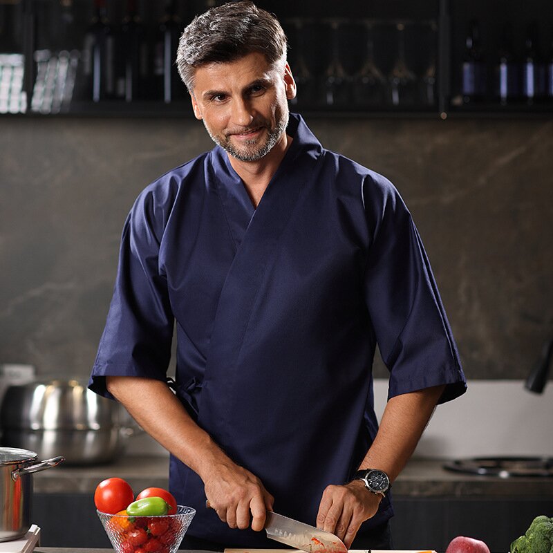 Chef Uniform 3/4 Sleeves Resta - Commercial Kitchen Services 评论和价格
