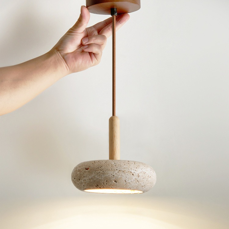 Stone Pendant Light LED Kitche - Commercial Kitchen Lighting Design 评论和价格