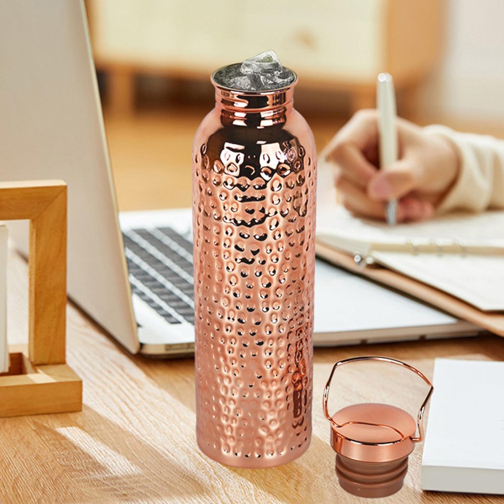 800ml Pure Copper Water Bottle - Commercial Kitchen Kettle 评论和价格