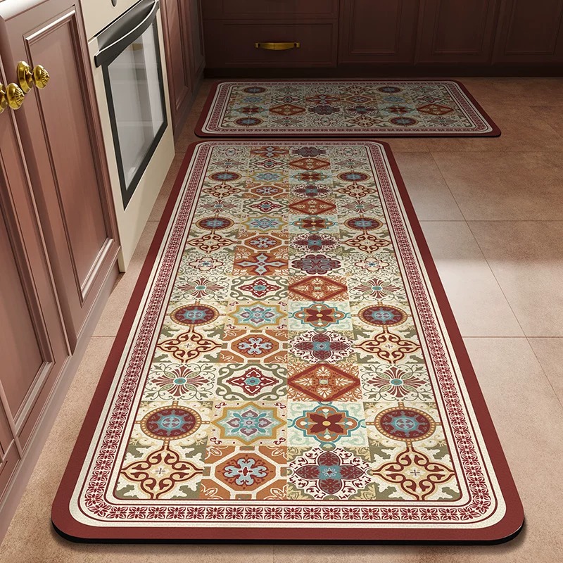 Kitchen Mat Floor Pvc Anti-sli - Commercial Kitchen Light 评论和价格