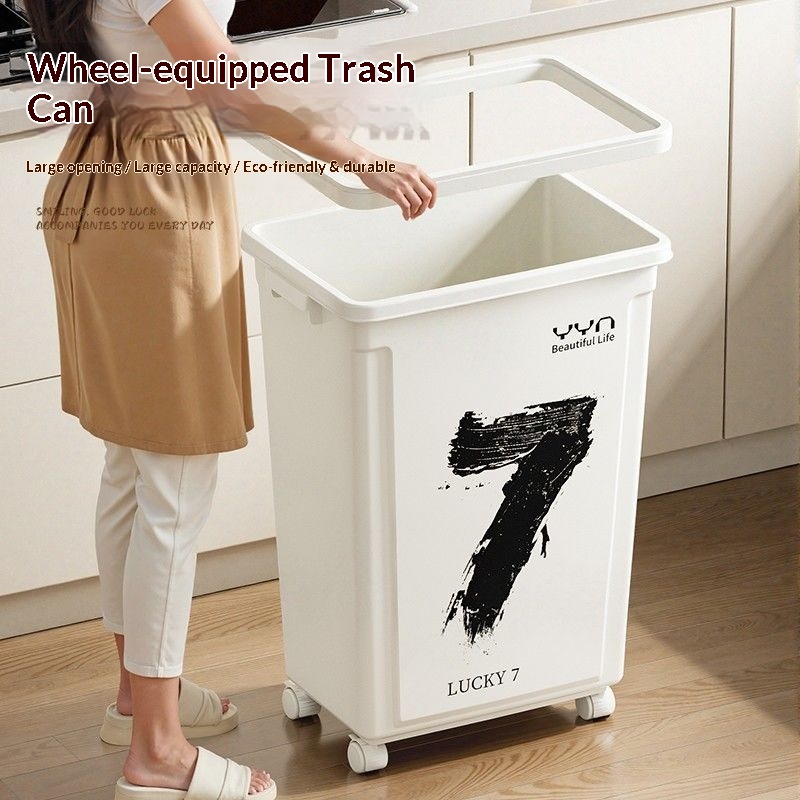 Large Capacity Wheeled Trash K - Commercial Kitchen Garbage Can 评论和价格