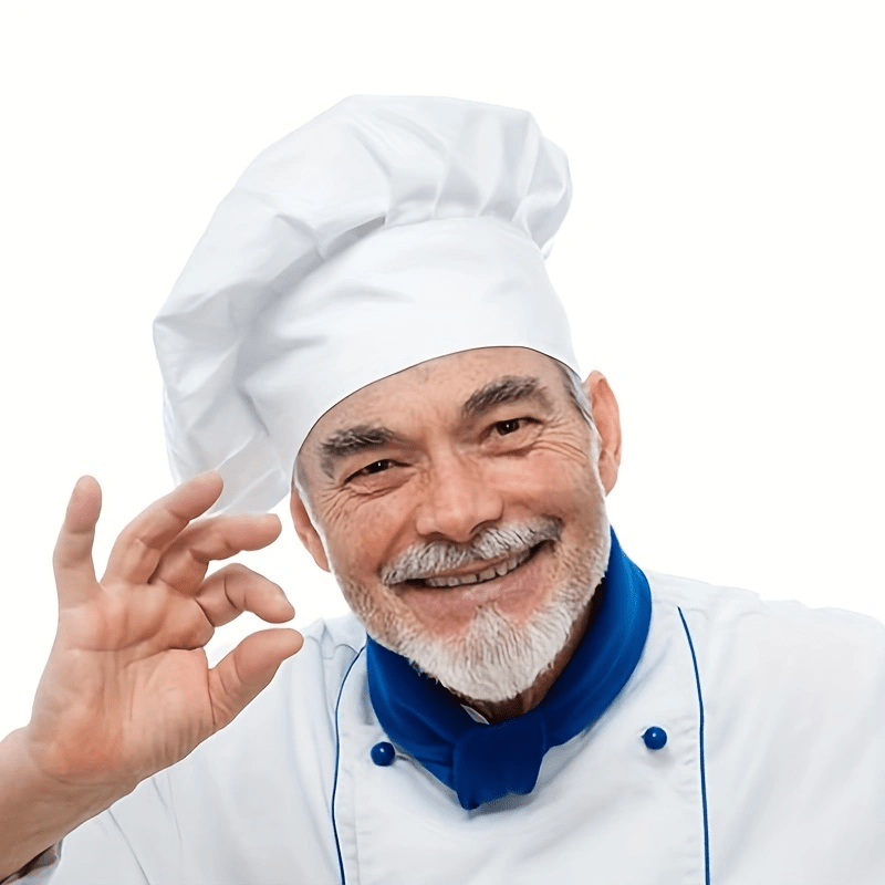 3pcs Chef Hat Adult Adjustable - Commercial Kitchen Services 评论和价格