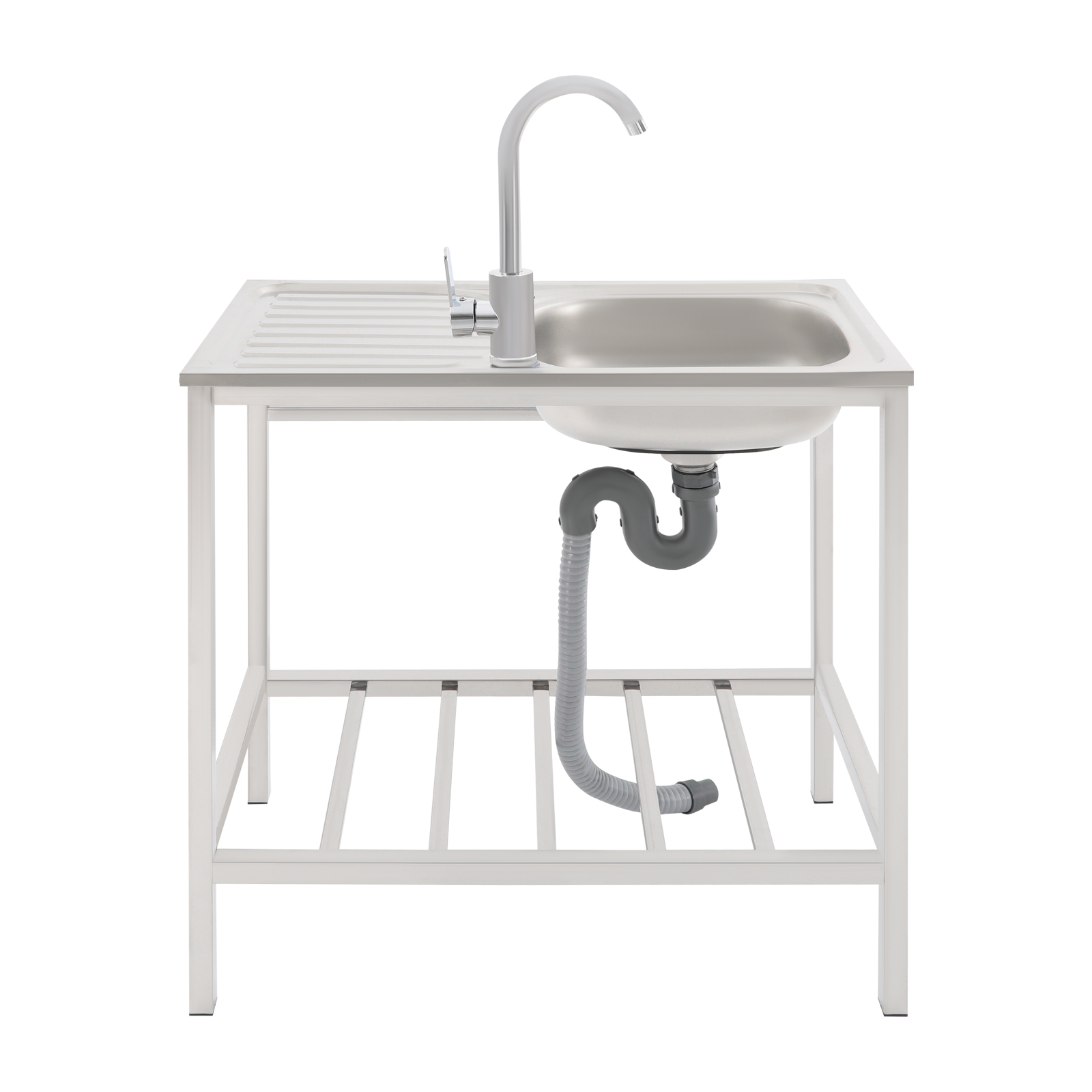 75*40*75cm Commercial Sink wit - Commercial Kitchen Taps 评论和价格