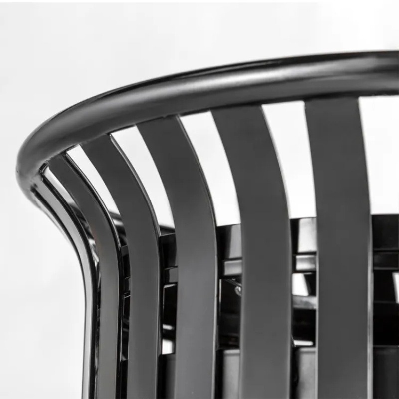 Garbage Outdoor Metal Scrap Bl - Commercial Kitchen Garbage Can 评论和价格