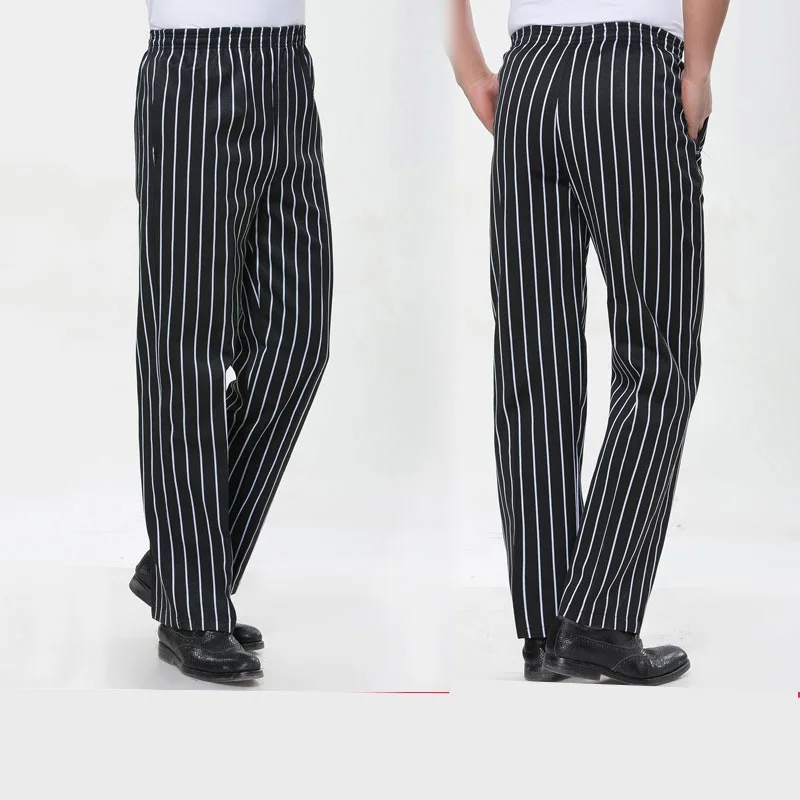 Chef Pants for Men Women Black - Commercial Kitchen Services 评论和价格