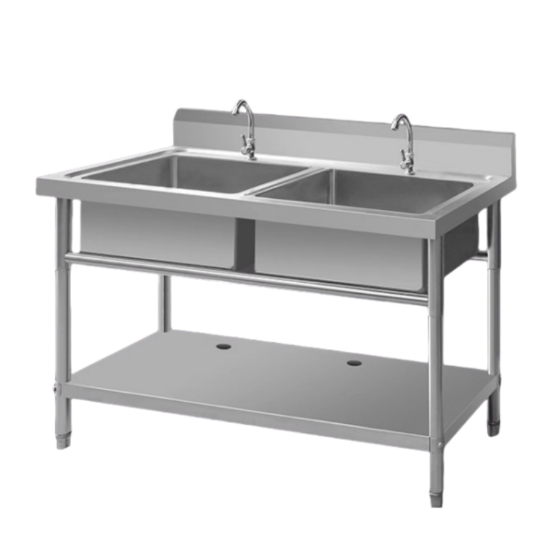Commercial Stainless Steel Sin - Commercial Kitchen Plumbing 评论和价格