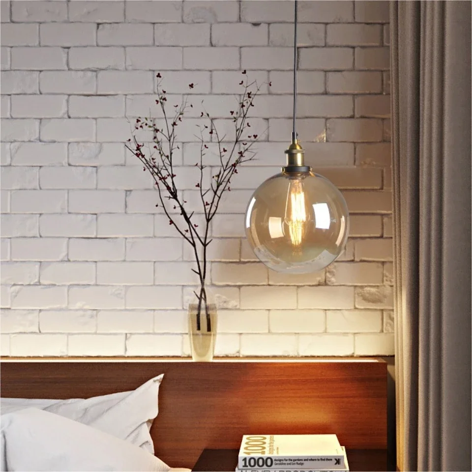 Nordic Retro Style Glass Penda - Commercial Kitchen Light 评论和价格