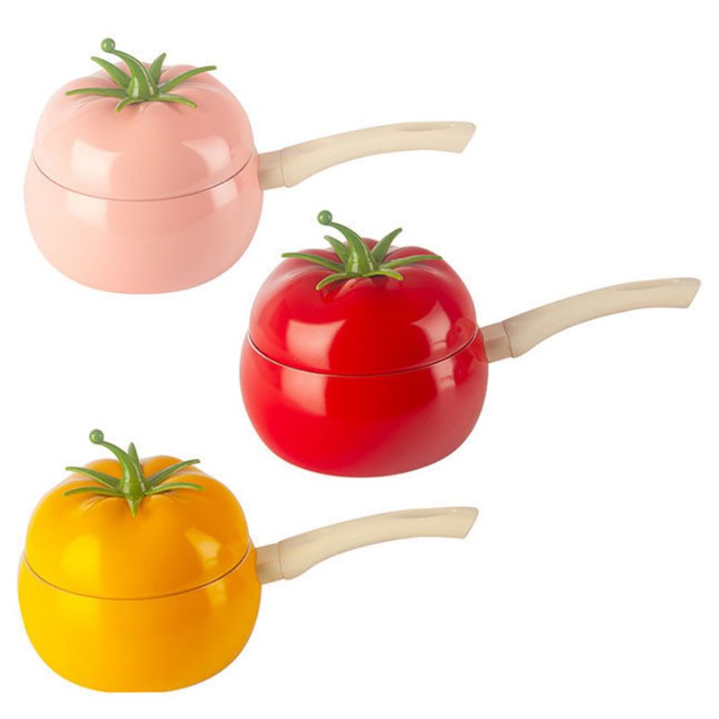 Fruit Tomato Shape Frying Pan  - Soup Kettle Warmer 评论和价格