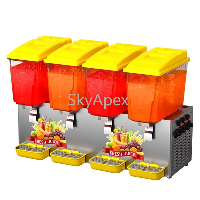Commercial 4 Cylinder Stirring - Cold Drink Dispenser 评论和价格