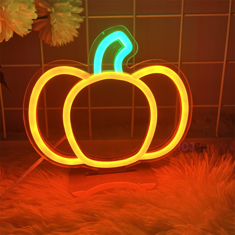 Pumpkin Design LED Neon Night  - Commercial Kitchen Lighting Design 评论和价格