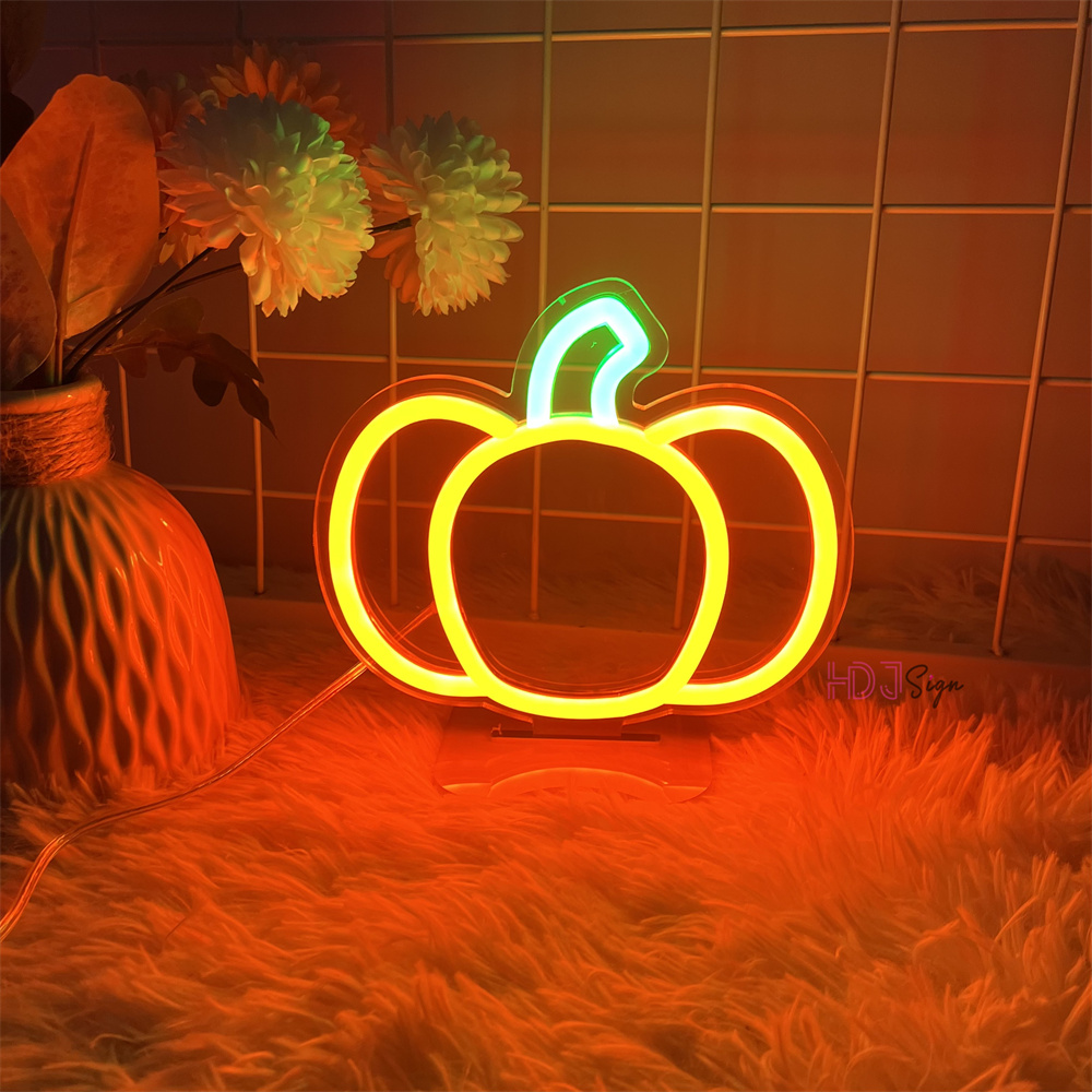 Pumpkin Design LED Neon Night  - Commercial Kitchen Lighting Design 评论和价格