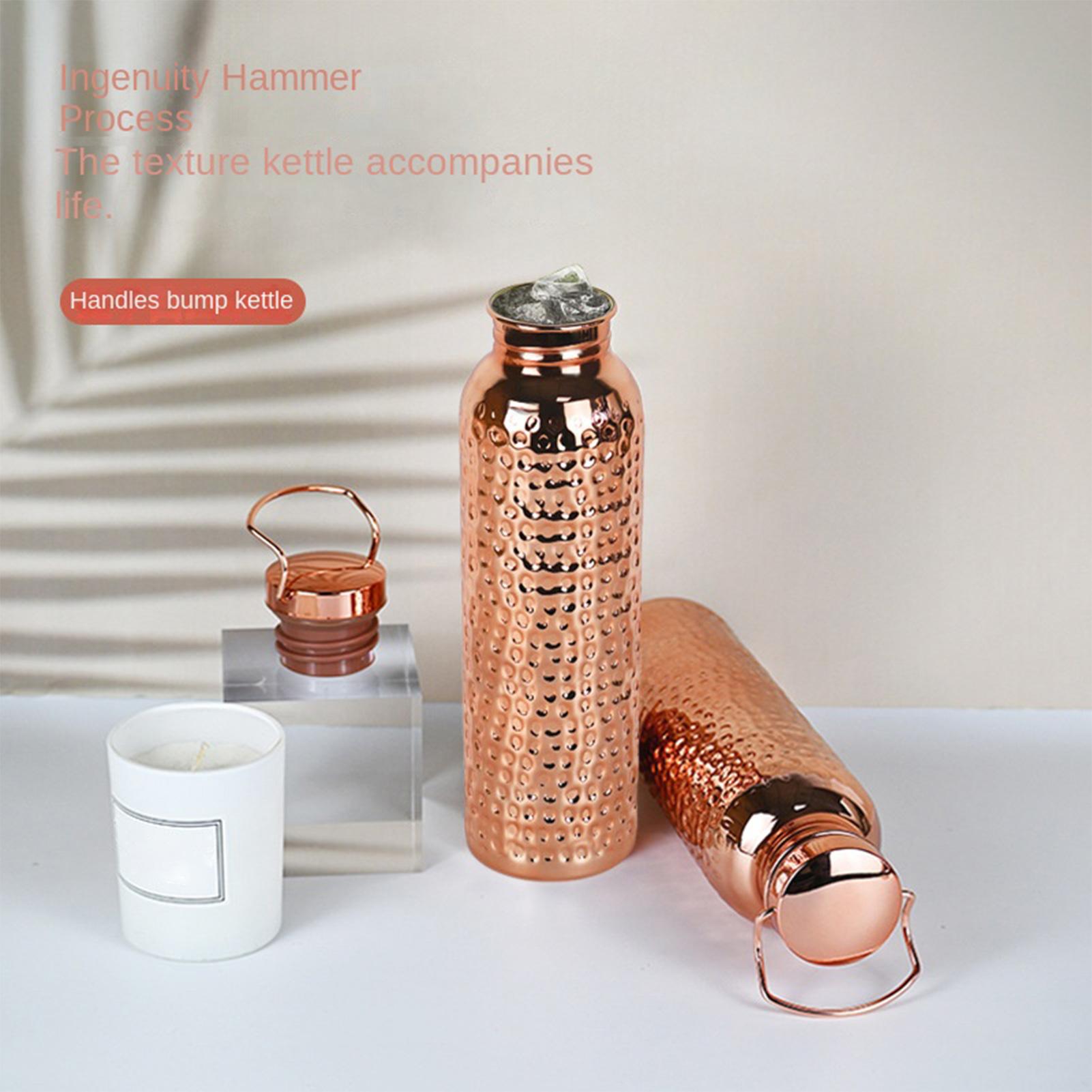 Pure Copper Water Bottle 800ml - Commercial Kitchen Kettle 评论和价格
