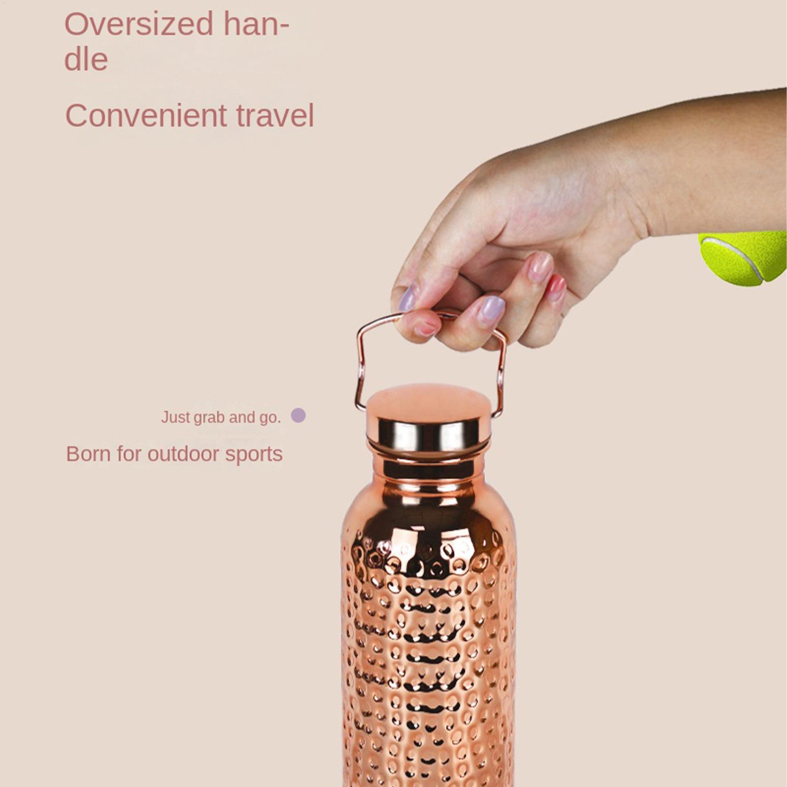 Pure Copper Water Bottle 800ml - Commercial Kitchen Kettle 评论和价格