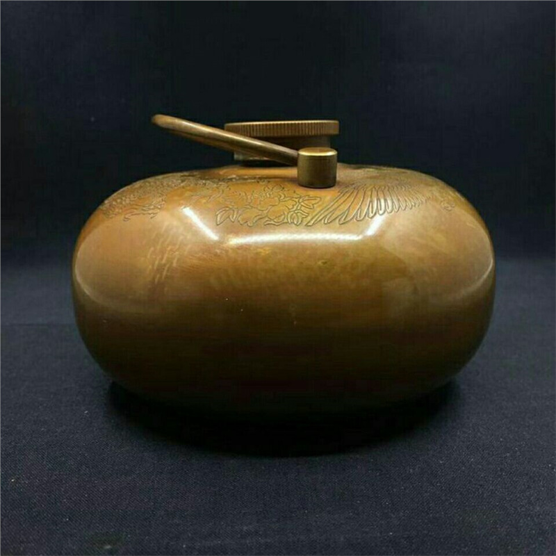 Dragon and Phoenix Brass Hand  - Soup Kettle Warmer 评论和价格