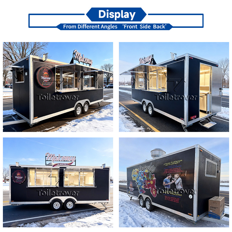 Mobile Kitchen Food Trailer St - Commercial Kitchen Trailer 评论和价格