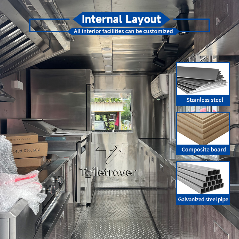 Mobile Kitchen Food Trailer St - Commercial Kitchen Trailer 评论和价格