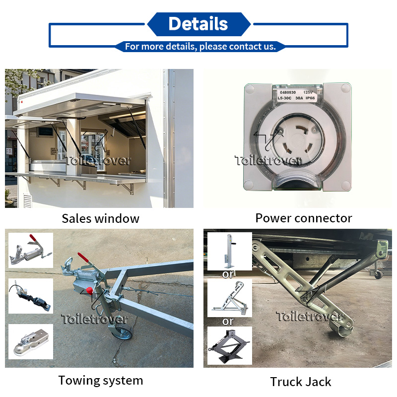 Customizable Commercial Mobile - Commercial Kitchen Trailer 评论和价格
