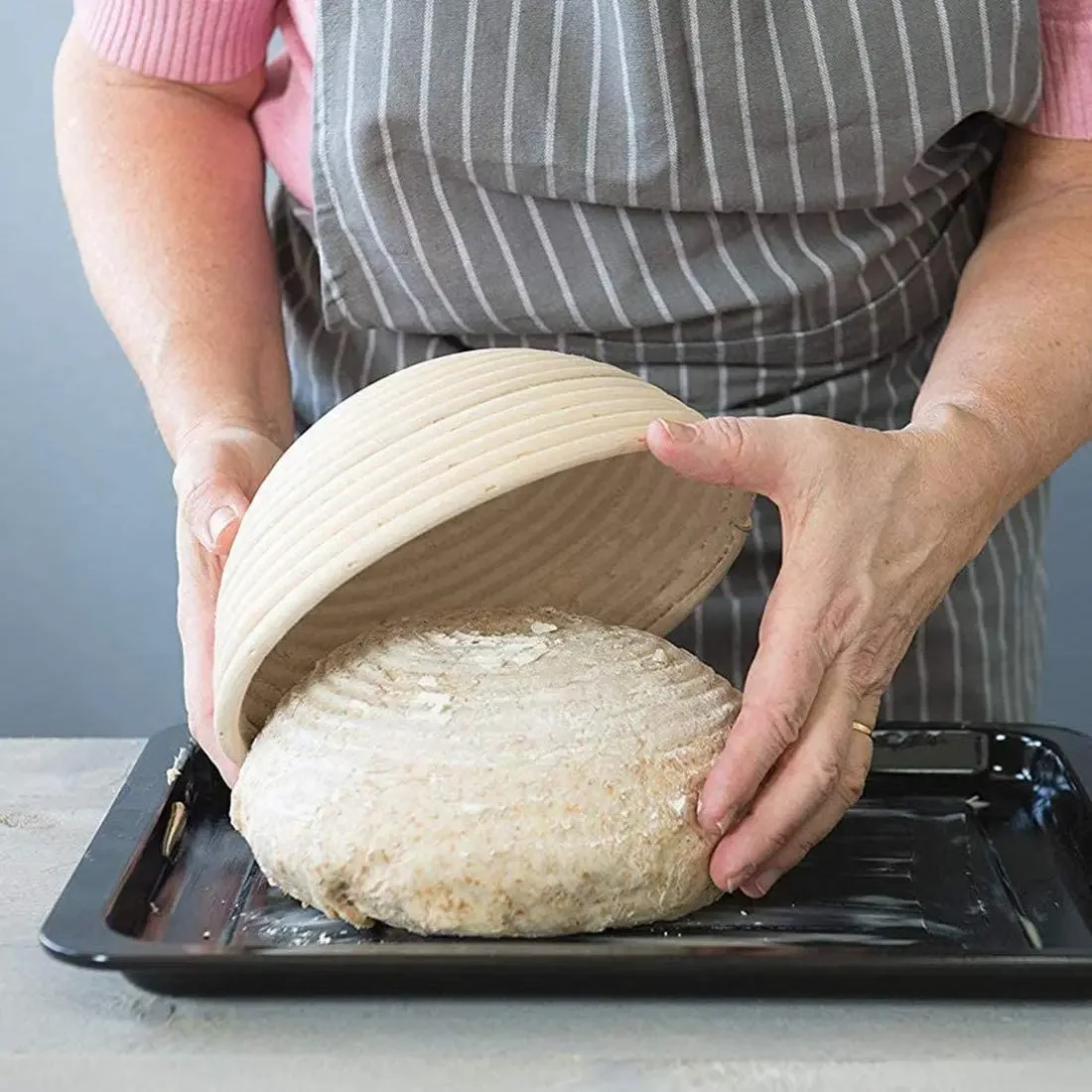 Natural Rattan Bread Proofing  - Crepe Maker Griddle 评论和价格