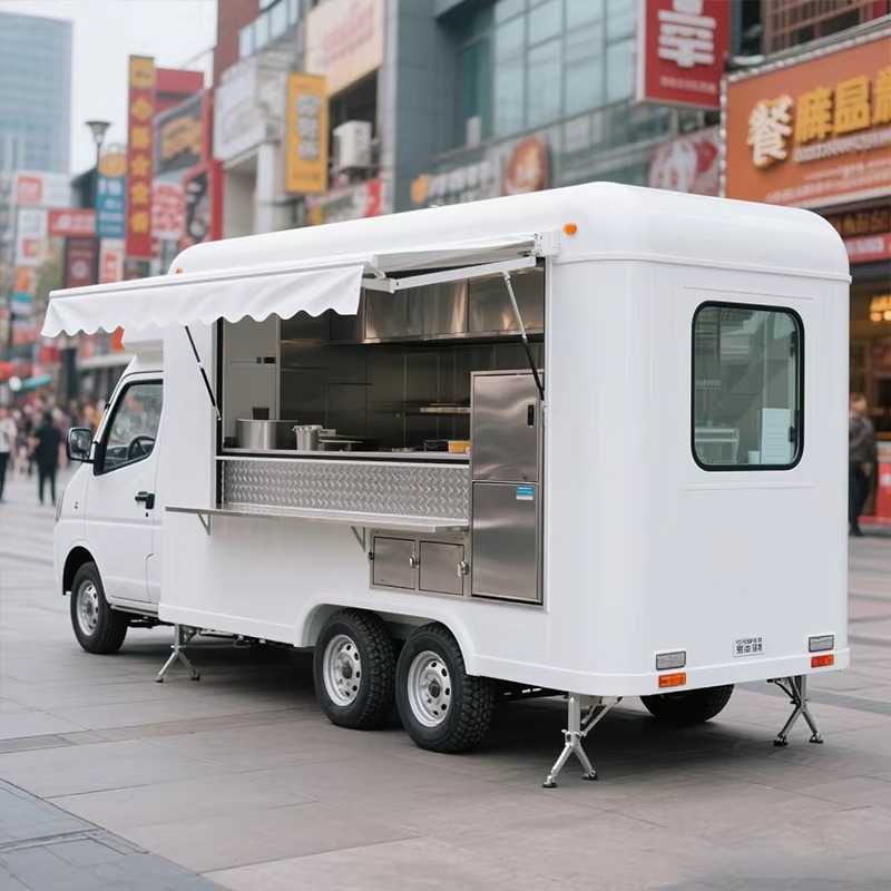 Hot Dog BBQ Mobile Kitchen Tra - Commercial Kitchen Trailer 评论和价格