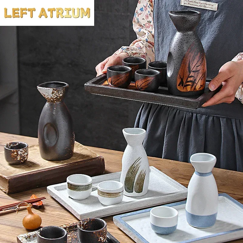 Japanese Sake Set Creative Com - Commercial Kitchen Kettle 评论和价格