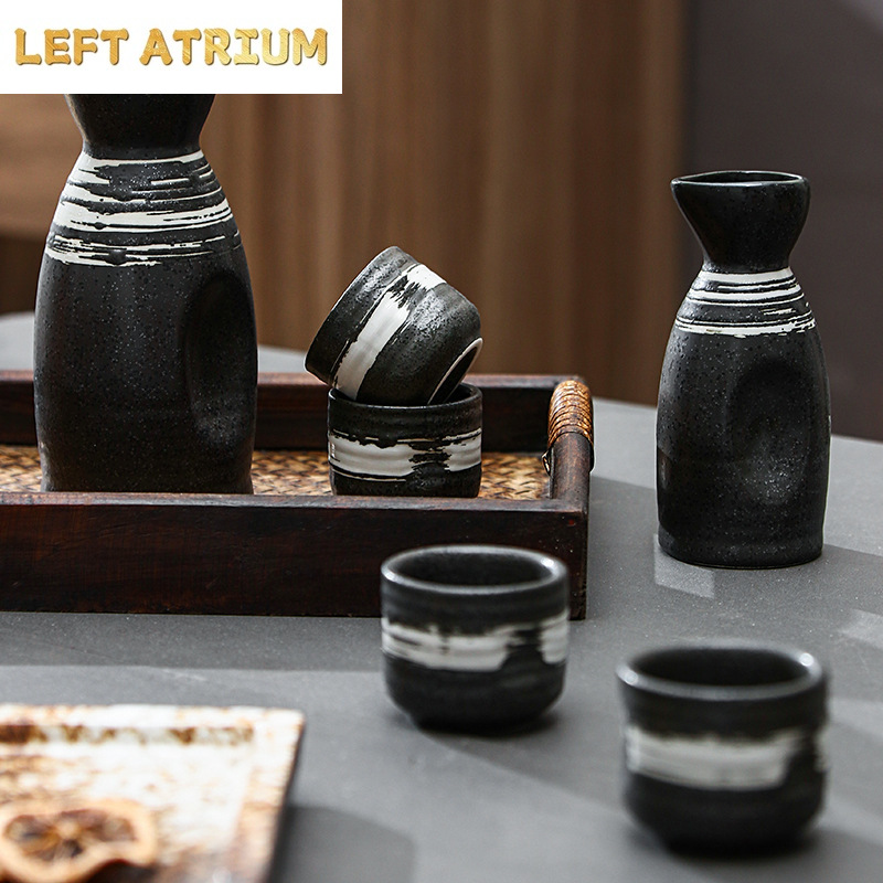 Japanese Sake Set Creative Com - Commercial Kitchen Kettle 评论和价格